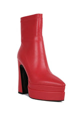 dextra high platform ankle boots - VirtuousWares:Global