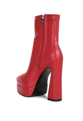 dextra high platform ankle boots - VirtuousWares:Global