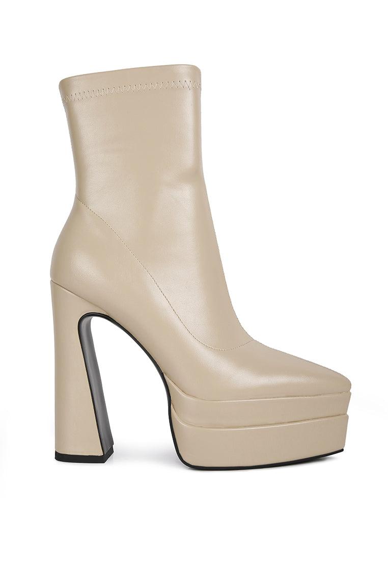 dextra high platform ankle boots - VirtuousWares:Global