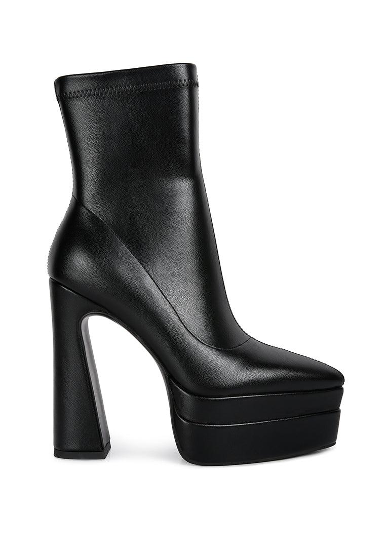 dextra high platform ankle boots - VirtuousWares:Global