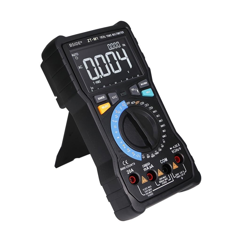 Digital Multimeter Profesional True RMS 8000 Analogue Tester 20A - VirtuousWares:Global