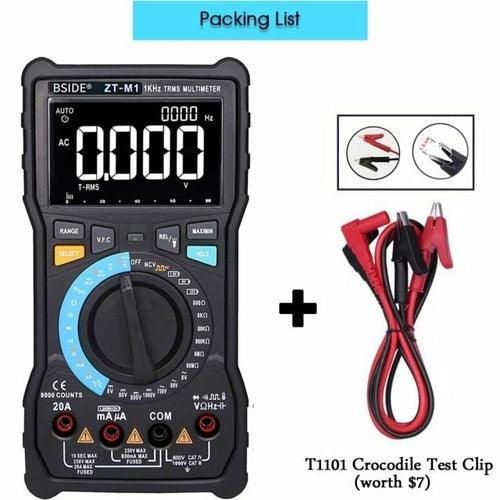 Digital Multimeter Profesional True RMS 8000 Analogue Tester 20A - VirtuousWares:Global