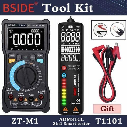 Digital Multimeter Profesional True RMS 8000 Analogue Tester 20A - VirtuousWares:Global