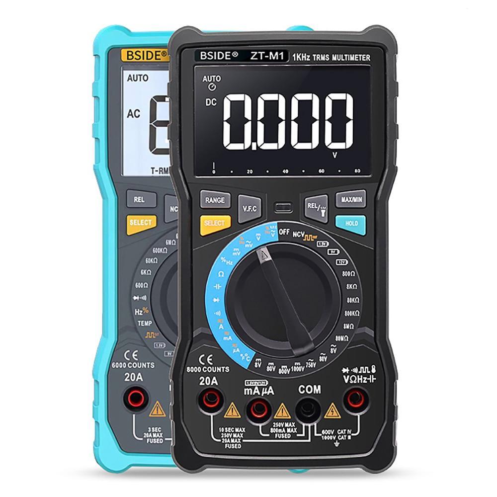 Digital Multimeter Profesional True RMS 8000 Analogue Tester 20A - VirtuousWares:Global