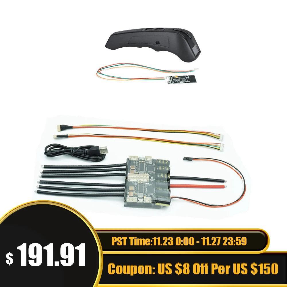 DIY ESC + Screen Remote Controller Combo FSESC 4.20 based on Benjamin - VirtuousWares:Global