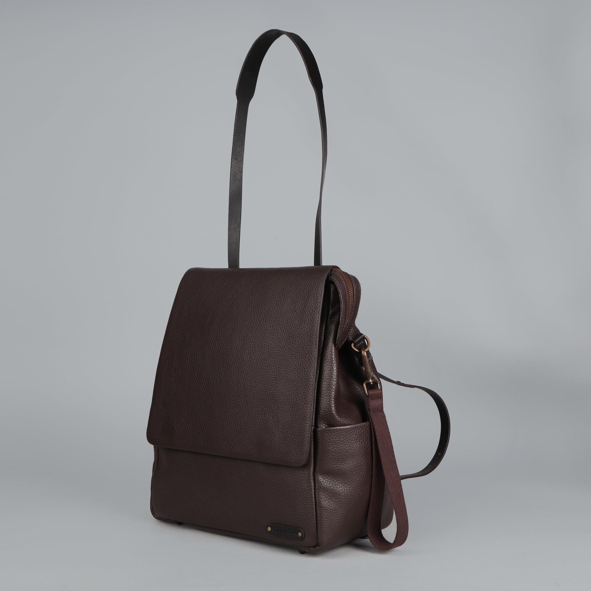 Donna Leather Diaper Bag - VirtuousWares:Global