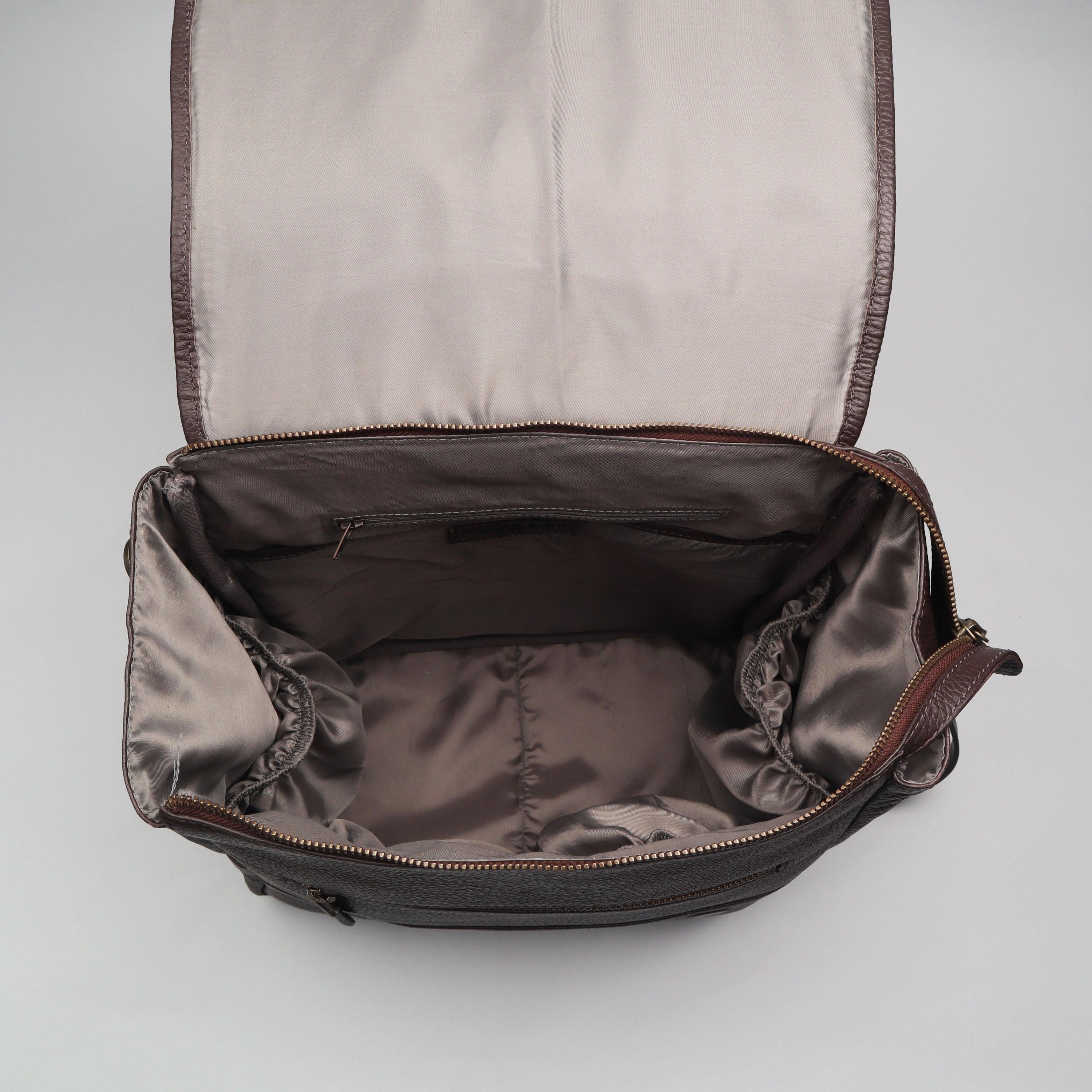 Donna Leather Diaper Bag - VirtuousWares:Global