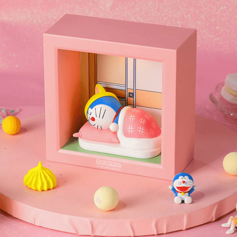 Doraemon Photo Frame Night Light Action Figures Cartoon Bedside Lamp - VirtuousWares:Global