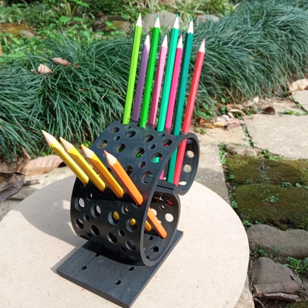 Dotty Multi Design Eco-Friendly Pencil/Pen Holder - VirtuousWares:Global