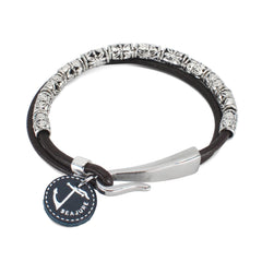 Double Leather Andaman Bracelet - VirtuousWares:Global