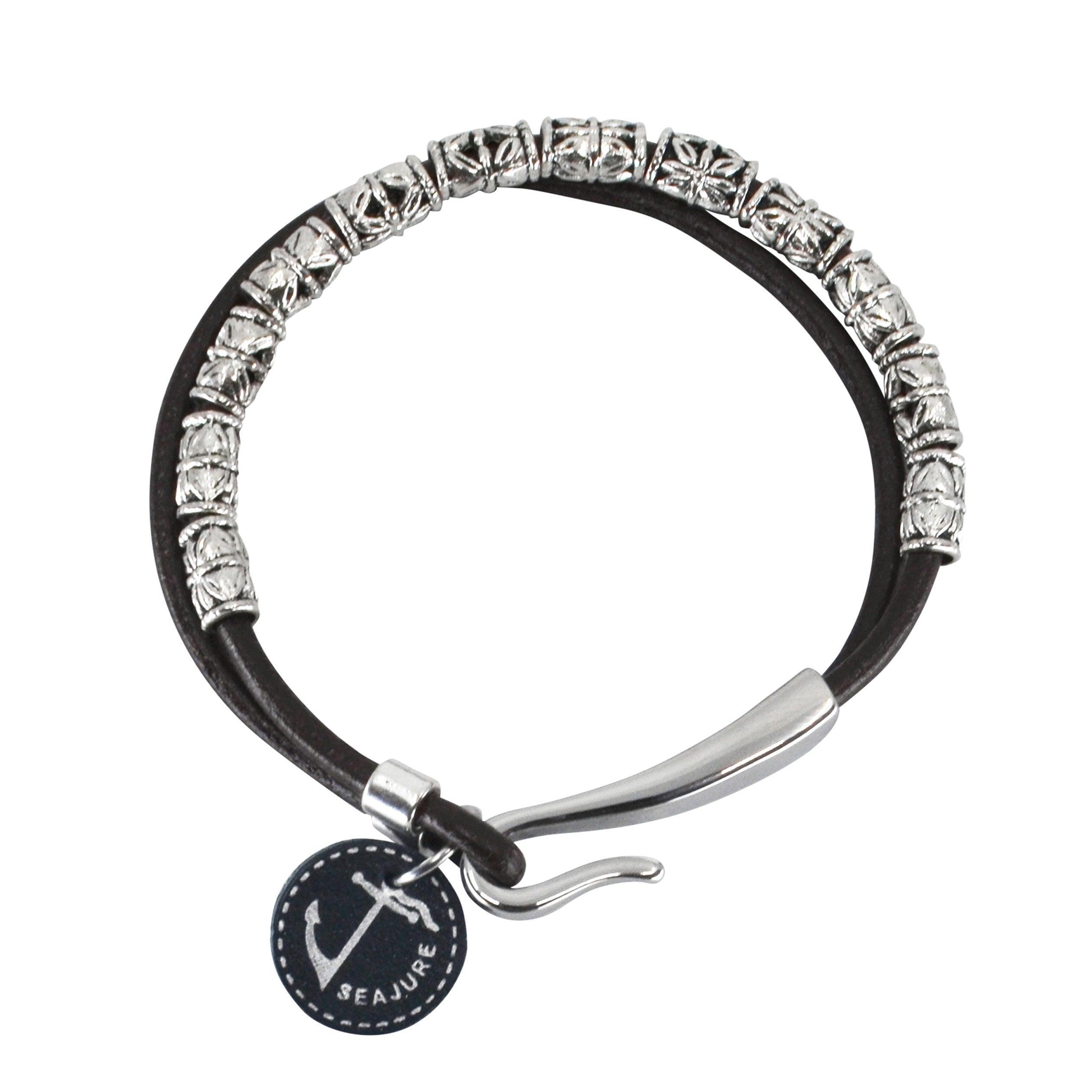 Double Leather Andaman Bracelet - VirtuousWares:Global