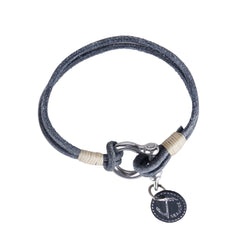 Double Leather Gambier Bracelet - VirtuousWares:Global