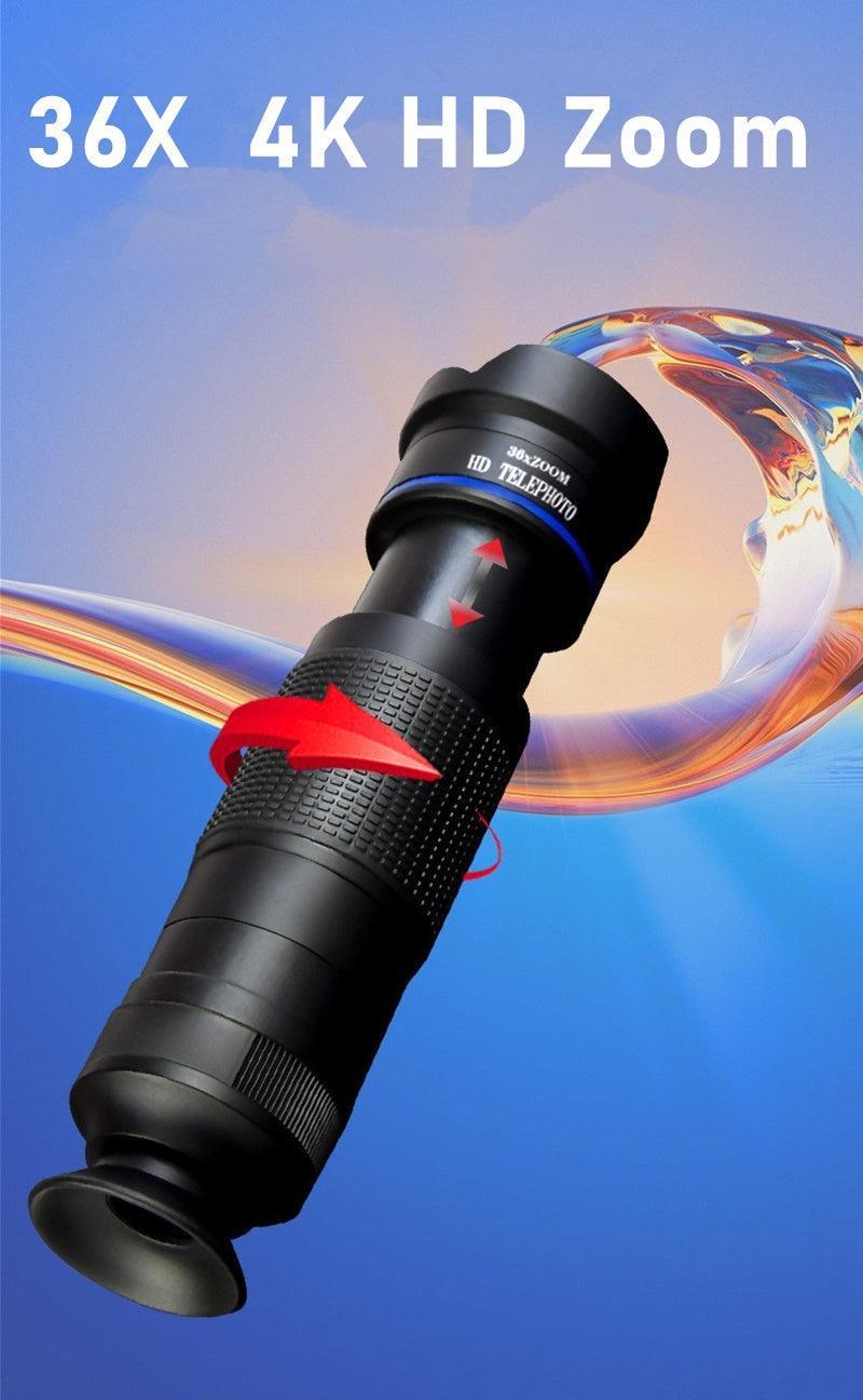 Dragon 36X Mobile Phone Lens Kit With Tripod - VirtuousWares:Global