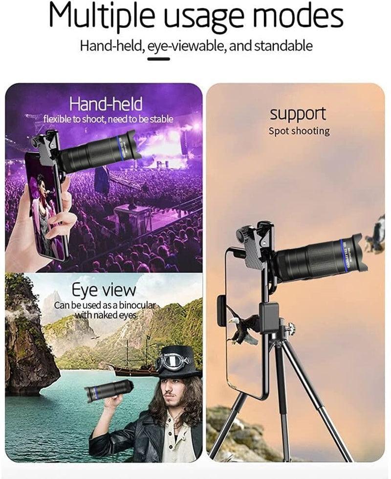 Dragon 36X Mobile Phone Lens Kit With Tripod - VirtuousWares:Global