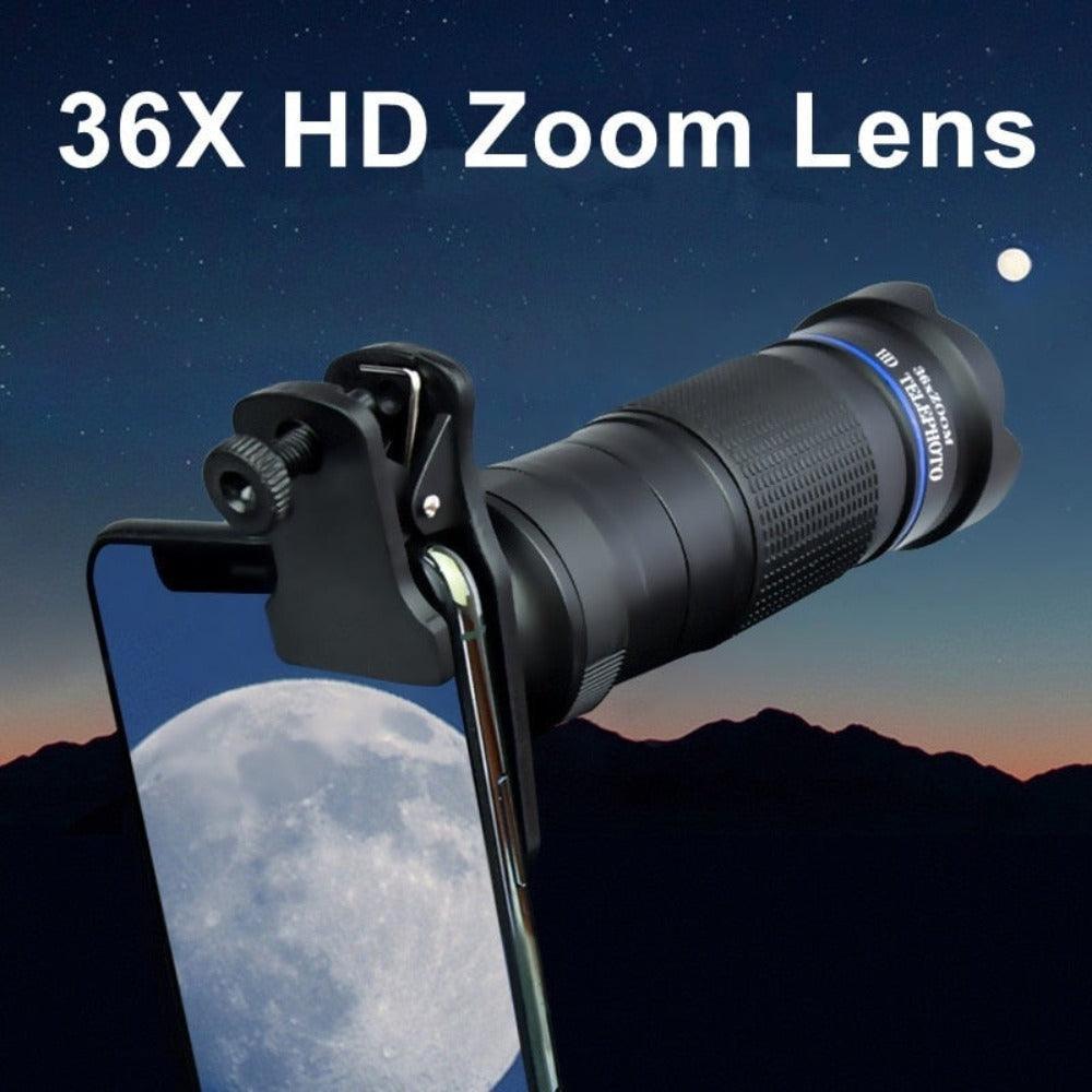 Dragon 36X Mobile Phone Lens Kit With Tripod - VirtuousWares:Global