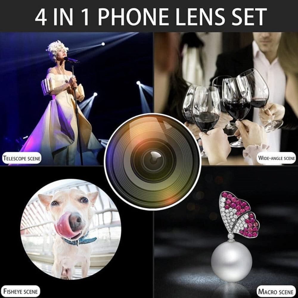 Dragon 36X Mobile Phone Lens Kit With Tripod - VirtuousWares:Global