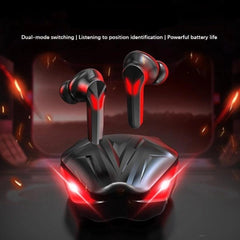 Dragon Red Flame Bluetooth Earbuds - VirtuousWares:Global