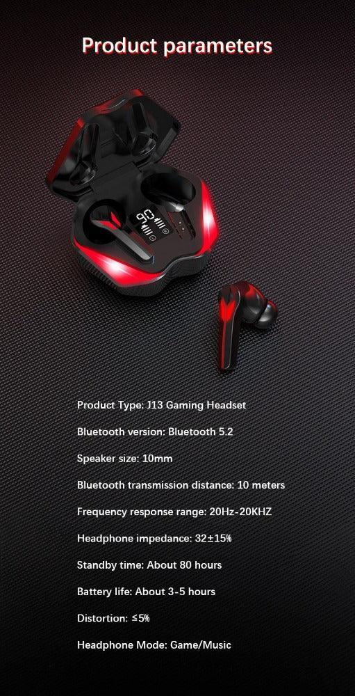 Dragon Red Flame Bluetooth Earbuds - VirtuousWares:Global