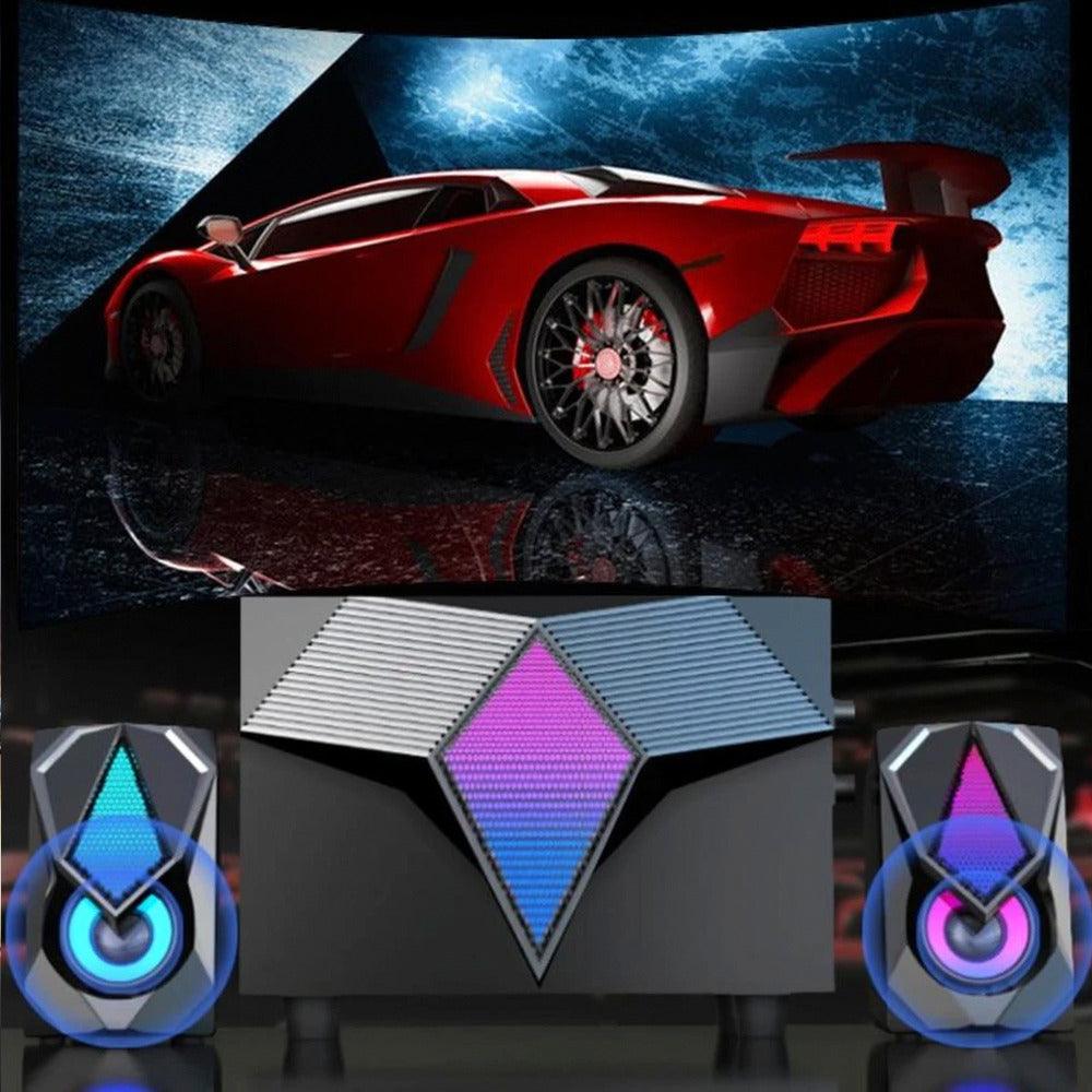 Dragon RGB Computer Gaming Speakers - VirtuousWares:Global