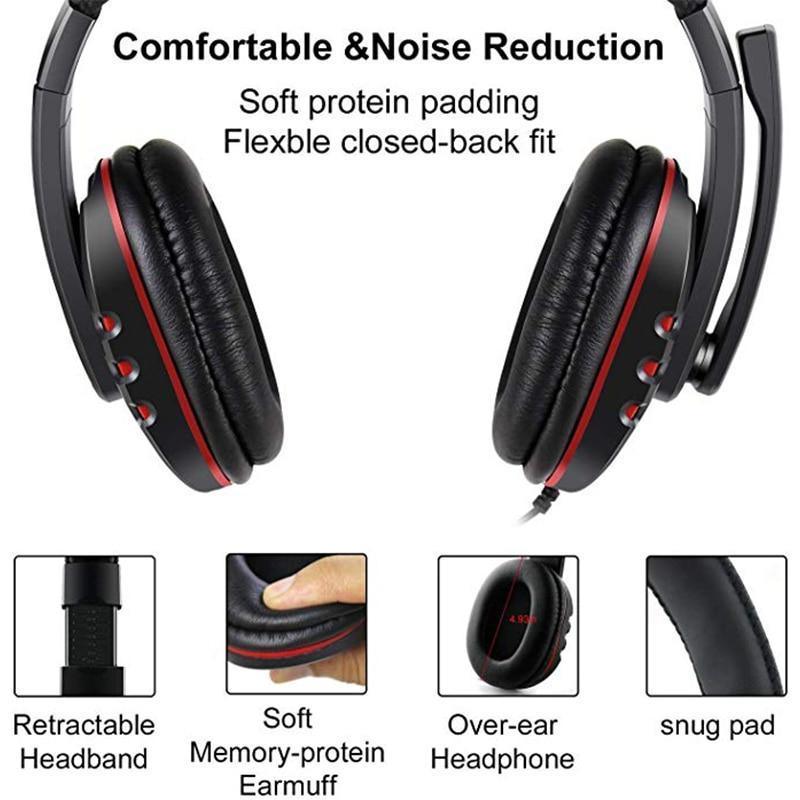 Dragon Space G3600 Wired Stereo Gaming Headset - VirtuousWares:Global