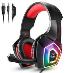 Dragon Stereo LED Gaming Headset with Microphone - VirtuousWares:Global