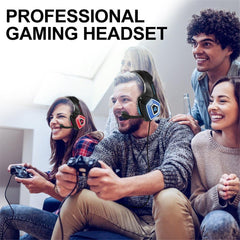 Dragon Stereo LED Gaming Headset with Microphone - VirtuousWares:Global