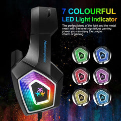 Dragon Stereo LED Gaming Headset with Microphone - VirtuousWares:Global