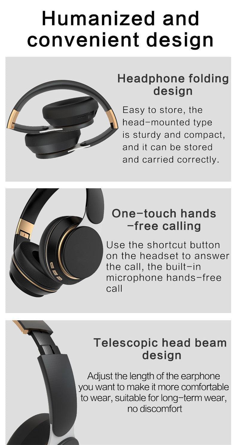 Dragon Wireless Bluetooth 5.0 Gaming Headset with TF card slot - VirtuousWares:Global