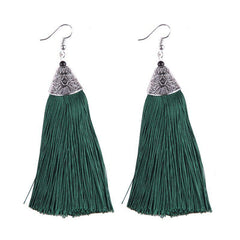 Drop Tassel Earrings - African thread casual Earrings - VirtuousWares:Global