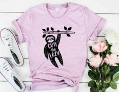 DT0170 Cute Be Lazy Shirt - VirtuousWares:Global