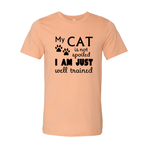 DT0175 My Cat Is Not Spoiled Shirt - VirtuousWares:Global