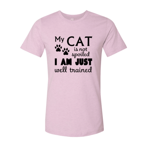 DT0175 My Cat Is Not Spoiled Shirt - VirtuousWares:Global