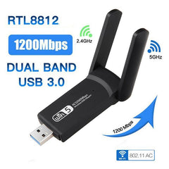 Dual Band 1200mps WiFi Adapter - VirtuousWares:Global