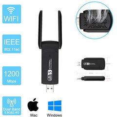 Dual Band 1200mps WiFi Adapter - VirtuousWares:Global
