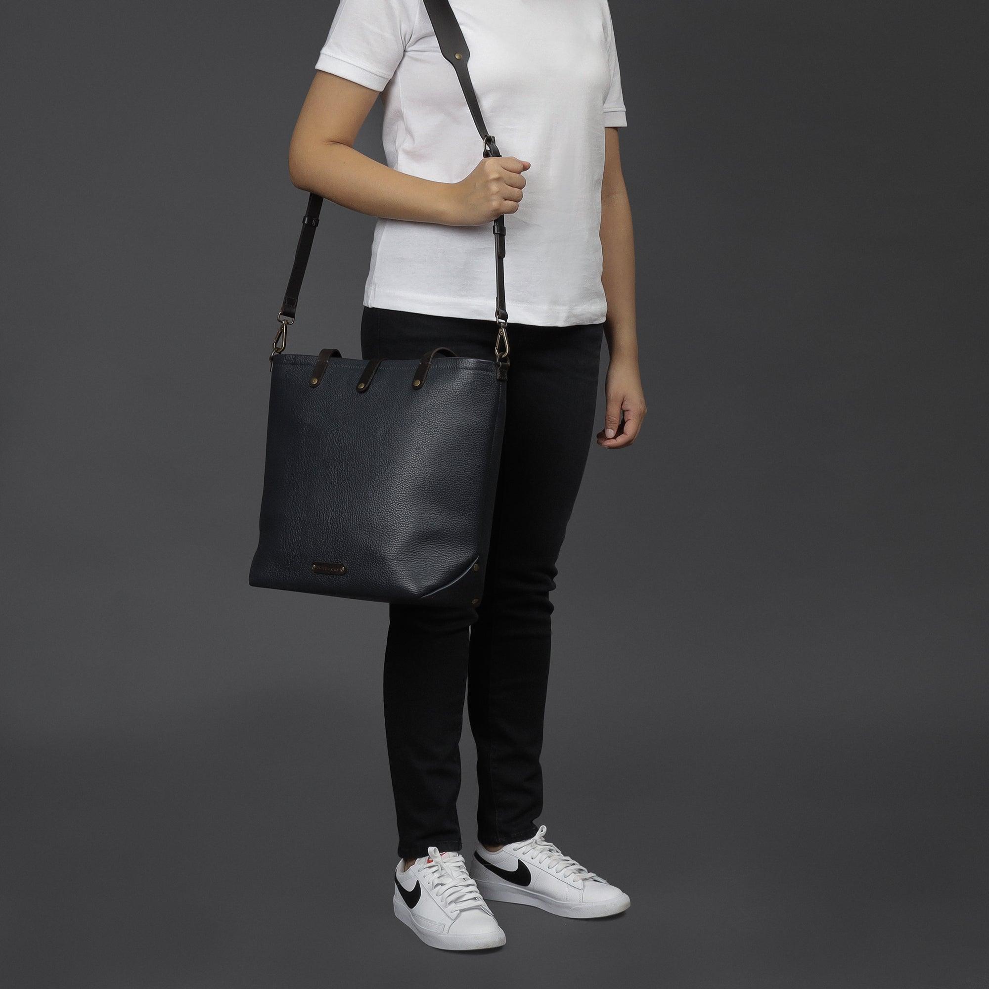 Dublin Leather Tote - VirtuousWares:Global