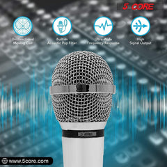 Dynamic Microphone with Detachable XLR Cable PM 111 CH - VirtuousWares:Global