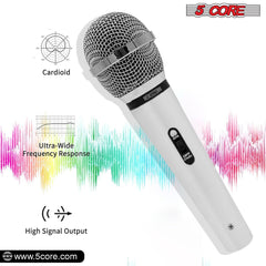 Dynamic Microphone with Detachable XLR Cable PM 111 CH - VirtuousWares:Global