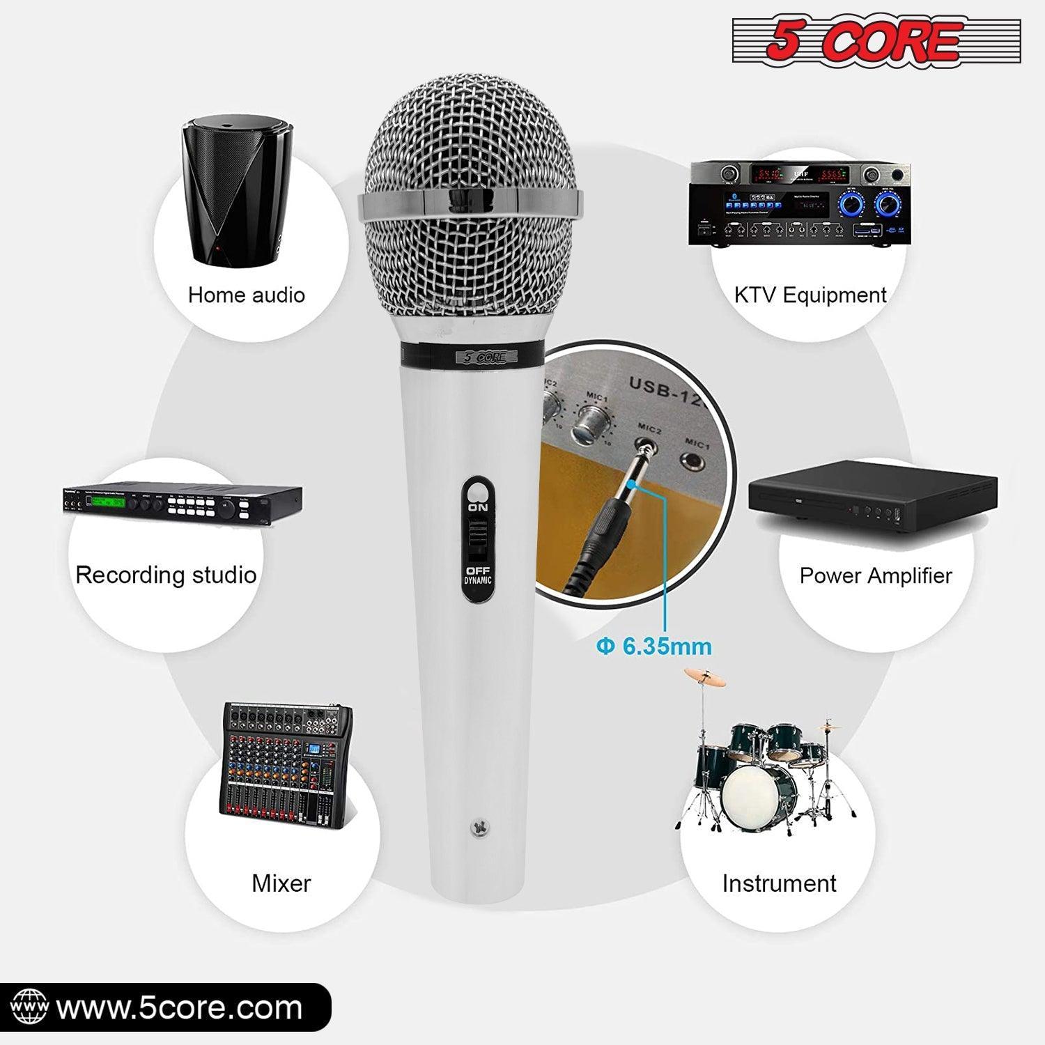 Dynamic Microphone with Detachable XLR Cable PM 111 CH - VirtuousWares:Global
