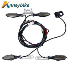 E bike 48V 60V Electric Bicycle Waterproof Cable Light Set Front Rear - VirtuousWares:Global