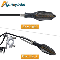 E bike 48V 60V Electric Bicycle Waterproof Cable Light Set Front Rear - VirtuousWares:Global