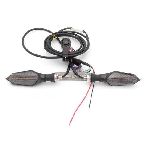 E bike 48V 60V Electric Bicycle Waterproof Cable Light Set Front Rear - VirtuousWares:Global