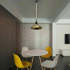 E27 Industrial Hemp Rope Cable Barn Slotted Pendant Light~3889 - VirtuousWares:Global