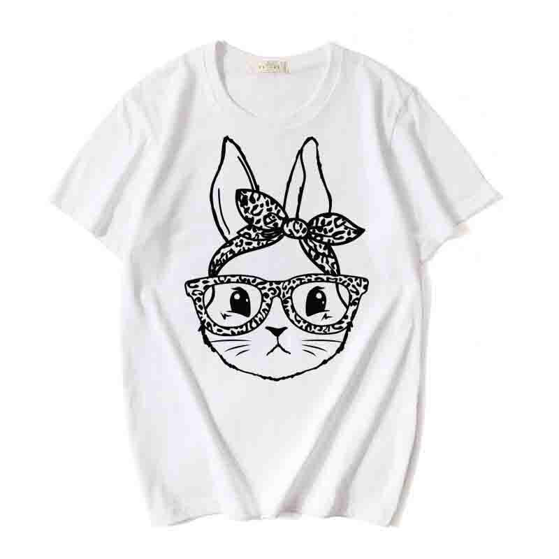 Easter Bunny Pattern T-shirt - Add a touch of childhood innocence to - VirtuousWares:Global