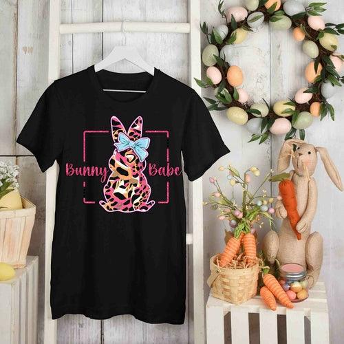 Easter Bunny Tee Unisex Personalized Cotton T-Shirt - Print - VirtuousWares:Global