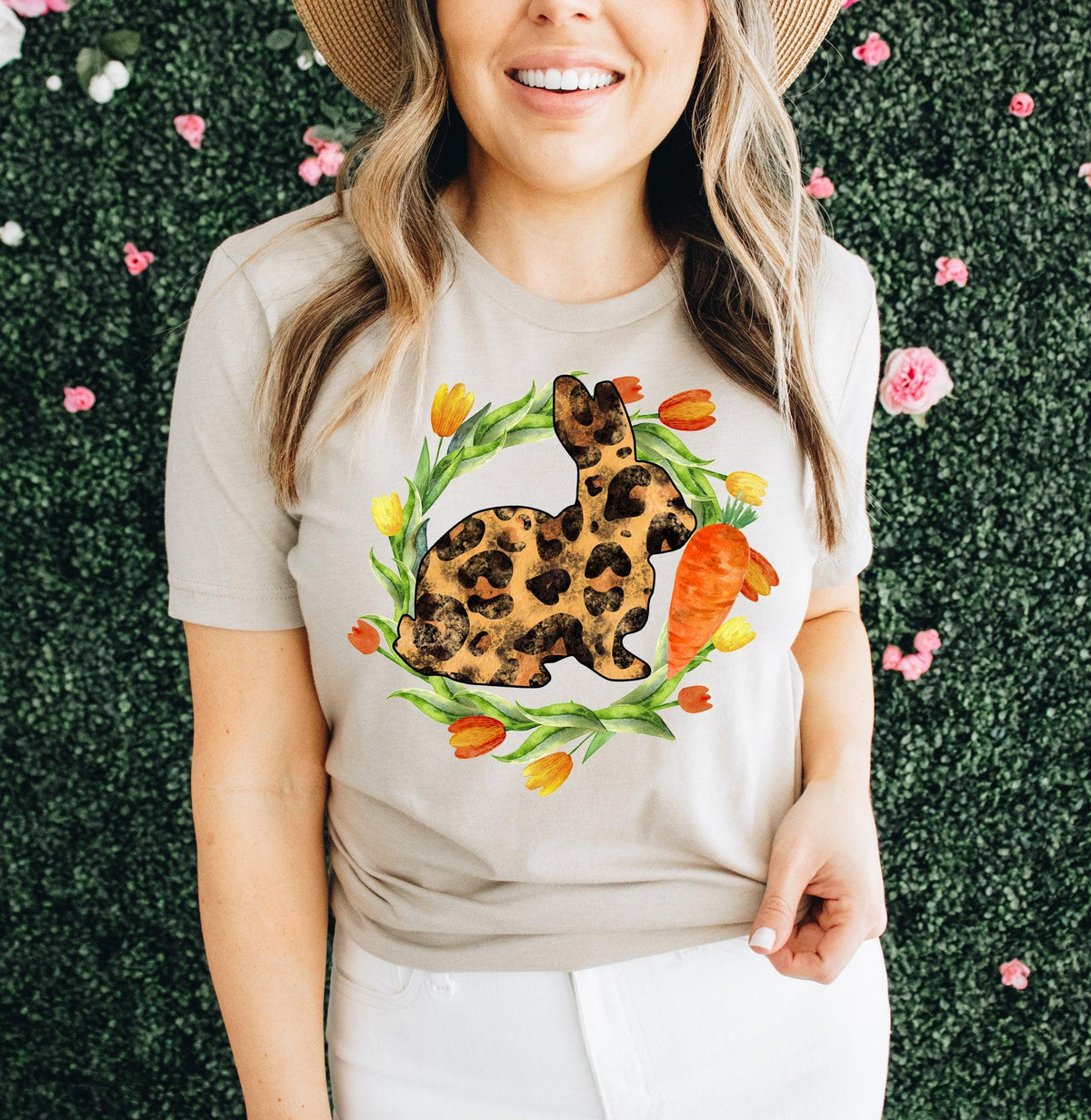Easter Leopard Bunny T-shirt - VirtuousWares:Global