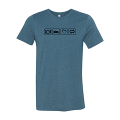 Eat Sleep Love Repeat Shirt - VirtuousWares:Global