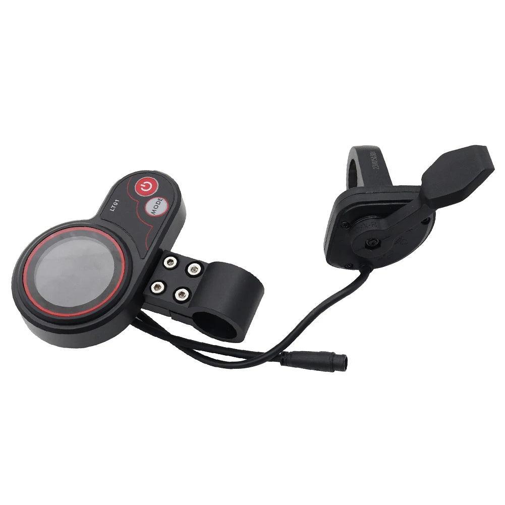 Ebike LCD Display Speed Control Panel With Thumb Throttle For Kaabo - VirtuousWares:Global