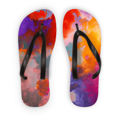 Éclaircie Adult Flip Flops - VirtuousWares:Global