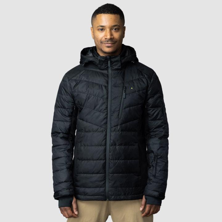 EcoDown Jacket - Men Black - VirtuousWares:Global