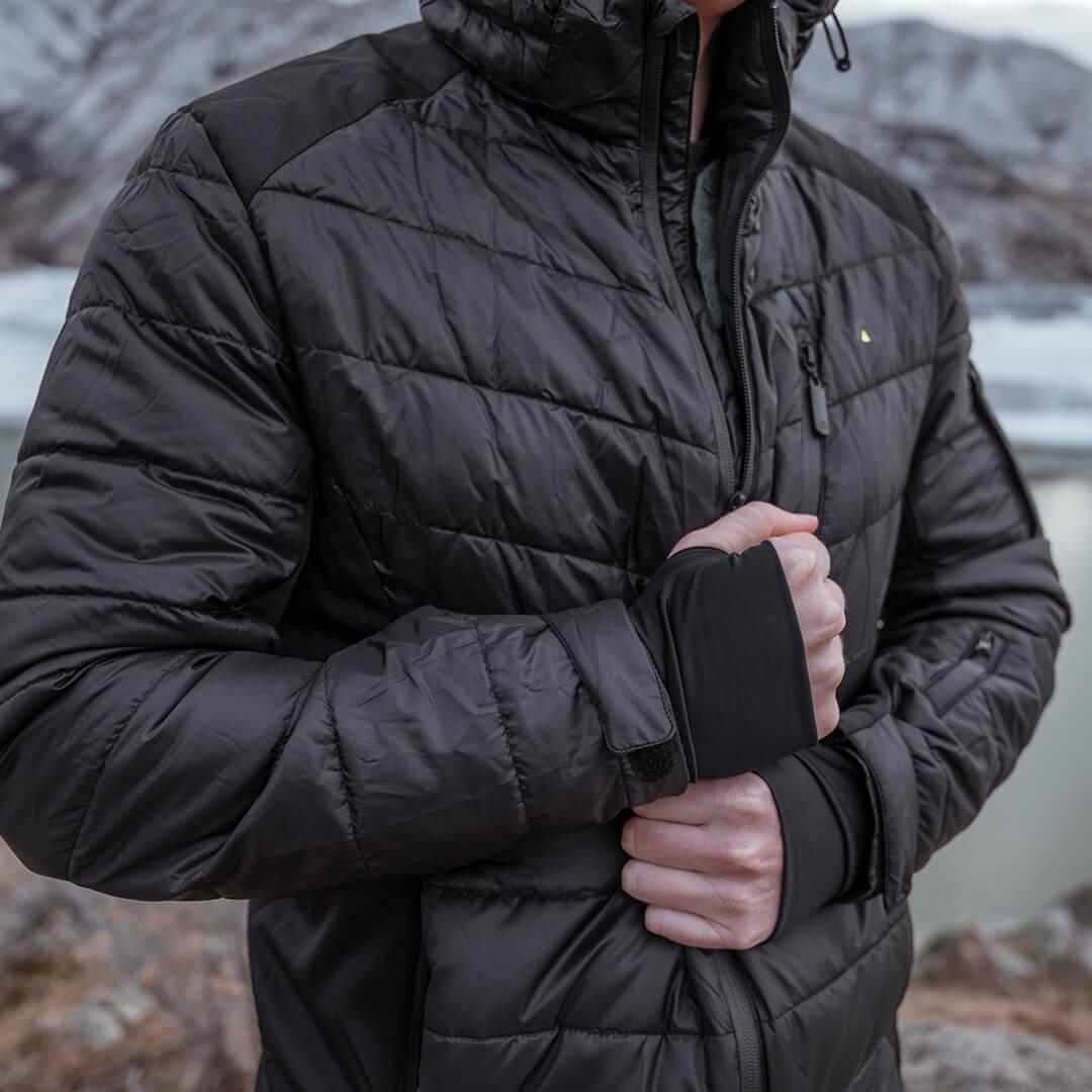 EcoDown Jacket - Men Black - VirtuousWares:Global